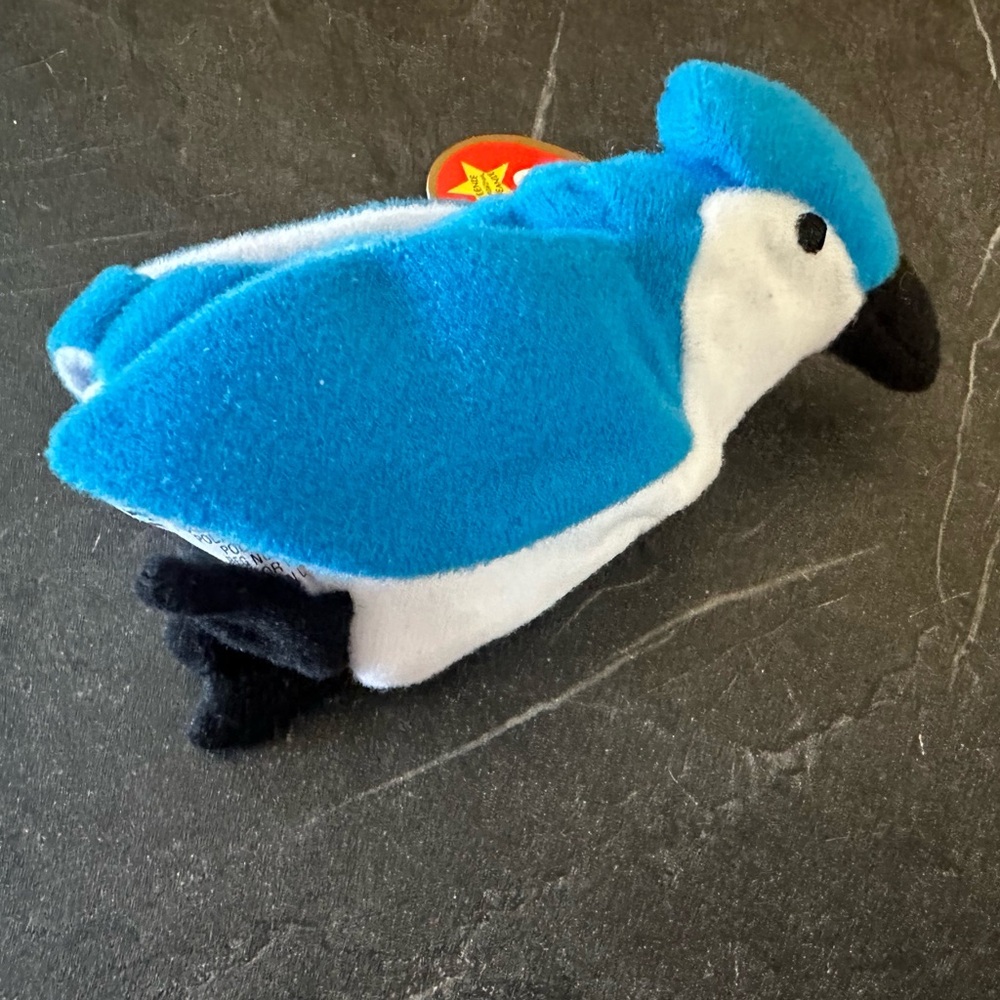 Ty Teenie Beanie Babies - Rocket the Blue Jay
